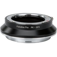 Fotodiox Pro Lens Mount Adapter Compatible with Pentax K Lenses on Fujifilm GFX G-Mount Cameras