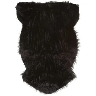 Schaf Langer Teppich cm 60X90 SCHWARZ