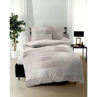 Timeless Mako-Satin rose 155 x 220 cm + 80 x 80 cm