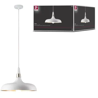 Paulmann Juna 1-flg. 34 cm rund weiß matt, Champagner dimmbar Metall