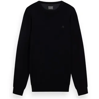 Scotch & Soda Sweatshirt »Strickpullover Core Viskose Pullover«, schwarz