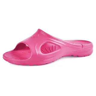 Ladeheid Damen leichte Eva Badelatschen Gartenschuhe Badepantolette Badeschuhe KL039D (Rosa, 38 EU) - Rosa
