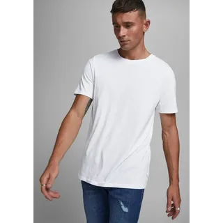 JACK & JONES T-Shirt aus Bio-Baumwolle in Weiß-XXL