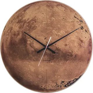 Karlsson - Wanduhr Mars - Kupfer - Kupfer