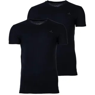 GANT 901002118 Kurzarm-T-Shirt 2 Paare Black M