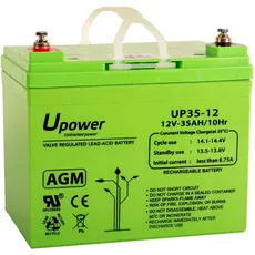Master U-Power MU-UP35-12 Bleibatterie AGM, 35 Ah, 12 V