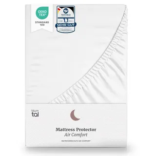 Blumtal Matratzenschoner Comfort 2er-Set 180/200 cm , Textil , Rechteckig , 180x200 cm , Oeko-Tex® Standard 100 , Schlafzimmer, Matratzen, Matratzenschoner & Matratzenzubehör