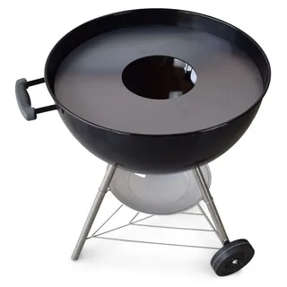 Grillrost.com Das Original Feuerplatte 67er 4 mm Stahl Silber