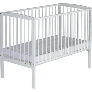 Schardt - Baby Beistellbett Micky Plus - Weiß - 60×120 cm - Stufenlos Höhenverstellbar 3in1 - inkl. Umbauseiten und Sicherheitsgurtsystem - Hervorragend für Boxspringbetten