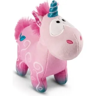 NICI Kuscheltier Einhorn Midnight Floral 22 cm – Stofftier aus weichem Plüsch zum Kuscheln und Spielen, Plüschtier für Kinder & Erwachsene, 49106, tolle Geschenkidee, pink