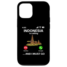 Hülle für iPhone 12/12 Pro Indonesien ruft an und ich muss Urlaub machen Indonesien