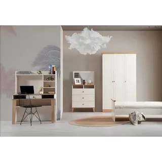 aea Beige Schlafzimmer Garnitur Moderner Schminktish Schrank Holztisch - Beige