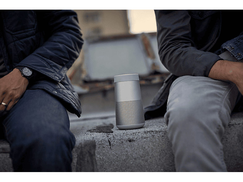 Bild von SoundLink Revolve II) Bluetooth Lautsprecher Silber, Wasserfest