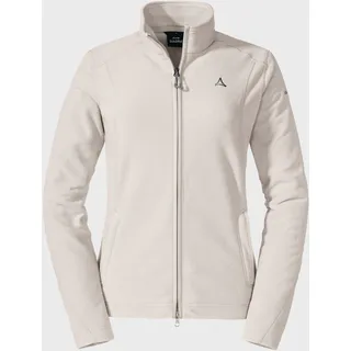 Schöffel Damen Leona3 Fleece Jacke (Größe XL, weiss)