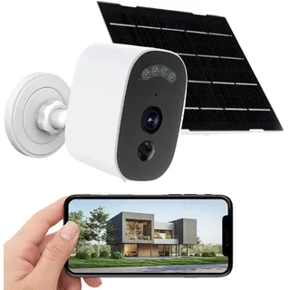Sicherheitskamera, solarbetrieben, Zwei-Wege-Audio, 3MP CAM
