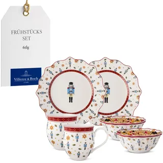 Villeroy & Boch Toy's Delight Frühstücks-Set 6-tlg. Nussknacker bunt
