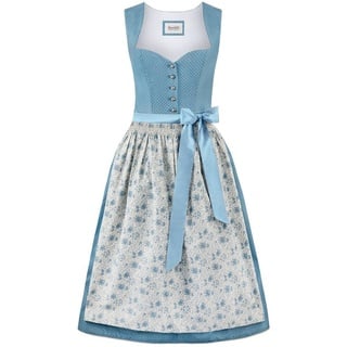 Stockerpoint Damen Edonita Midi Midi Dirndl, blau, 36