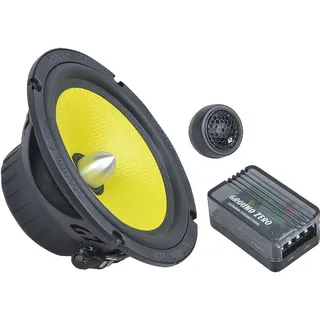 Ground Zero GZTC 165.2X - 16,5 cm Komponenten-Lautsprecher mit 150 Watt (RMS: 100 Watt)