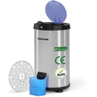 Wäscheschleuder 2800 U/min Umelome, Energie-und Stromsparschleuder wäscheschleudern, 4kg Kleidung vor dem Spinnen, Energieklasse A+++, Silber