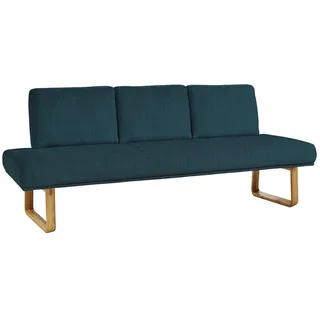 Dieter Knoll Sitzbank , Dunkelblau , Holz, Textil , Asteiche , Schichtholz , 224x92x78 cm , Emas, Dgm , Fußauswahl, Lederauswahl, Stoffauswahl, Typenauswahl, mit Rückenlehne, in verschiedenen Größen erhältlich , Esszimmer, Bänke, Sitzbänke, Sitzbänke mit Lehne