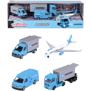 MAJORETTE Maersk Geschenkset 4 Stück (212057290)