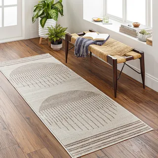 livabliss "SANTIAGO", rechteckig 10 mm Höhe Teppich, im skandinavischen Design für ein modernes, stilvolles Zuhause,