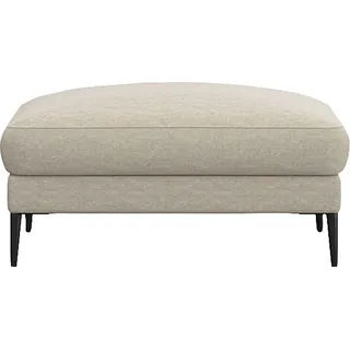 flexlux Pouf Belle Polsterhocker 95 x 43 x 73 cm Weiß