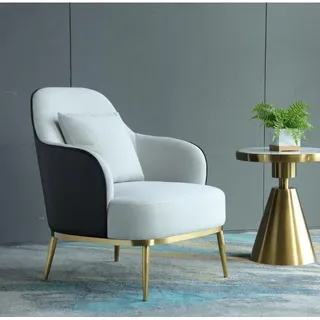 1 Sitzer Sofa Relax Lounge Club Polster Design Sessel Leder Luxus Fernseh Couch
