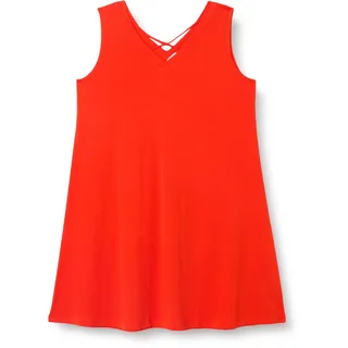 s.Oliver Damen 10.2.11.20.200.2132308 Kleid kurz, 2550 orange, 44