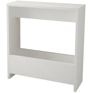Livetastic Beistelltisch , Weiß , Holzwerkstoff , rechteckig , 20x60x55 cm , Wohnzimmer, Wohnzimmertische, Beistelltische, Beistelltische eckig