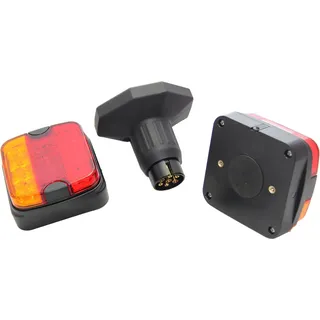 Berger & Schröter Anhänger-Beleuchtungsset 7-polig Bremslicht, Rückleuchte, Blinker 12 V/DC