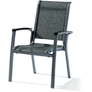 Sieger Calvi Stapelsessel Aluminium/Textilene