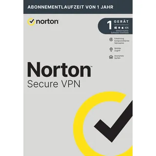 NortonLifeLock VPN Standard 2026 DE Win Mac Android iOS