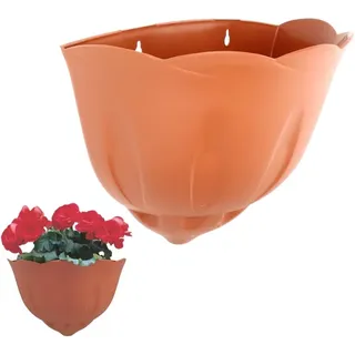 GarPet Blumentopf Wand Wandvase Wandblumentopf Blumentopf Wandmontage Pflanzen Wandhalterung Wandtopf für Draußen Blumentöpfe zum Aufhängen Wand Deko Wandvasen Wandgefäß