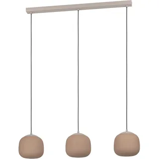 EGLO Cominio 3-flg. Ø 19 cm rund taupe