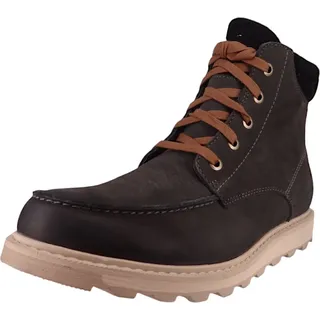 Sorel MADSON II MOC TOE WATERPROOF Winterstiefel für Herren, Grau (Coal), 41 EU