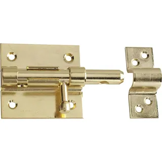 Riegel Wolfpack 455 / 120 mm. Lackiertes Messing