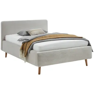 Meise Möbel Polsterbett Mattis 140 x 200 cm Cord Beige