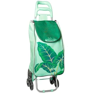 Caison Leaves Einkaufstrolley - Green - One Size