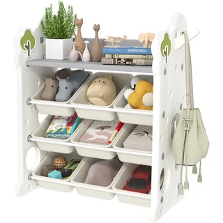 aiyaplay Kinderregal Aiyaplay 42 x 94 x 77 cm Kunststoff weiß