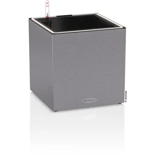 LECHUZA Canto Stone 40 Komplettset 40 x 40 x 40 cm Steingrau