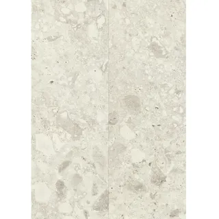 EGGER Home Laminatboden Kingsize EHL137 Triestino Terrazzo weiß 8x327x1292 mm