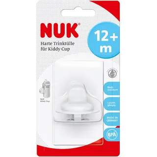 NUK Harte Ersatzsauger für Kiddy Cup Trinklernbecher Weiß 1 St.