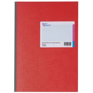 KÖNIG &amp; EBHARDT Kladde 8614271 DIN A4 kariert rot