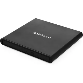 Verbatim External Slimline Portable, Schwarz