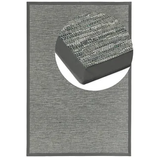 DEKOWE Basic S2 Multi Outdoor-Teppich 80 x 250 cm Silber/Mehrfarbig