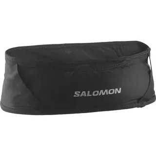 Salomon Pulse Unisex-Gürtel, Eng anliegende Passform, Intelligente Verstaulösung, Outdoor-Vielseitigkeit, Schwarz, S