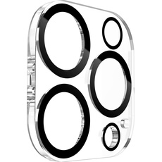 Bild Prime Glass Camera Lens Protector iPhone 15 Pro/ Max Clear (2 Stück, iPhone 15 Pro Max, iPhone 15 Pro), Smartphone
