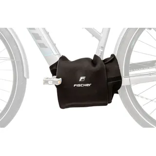 Fischer Schutzhülle für E-Bike Mittelmotor Schutz vor Nässe, Staub und Schmutz schwarz