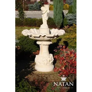 Zierbrunnen Springbrunnen Skulptur Brunnen Dekoration Garten Fontaine Napoli !